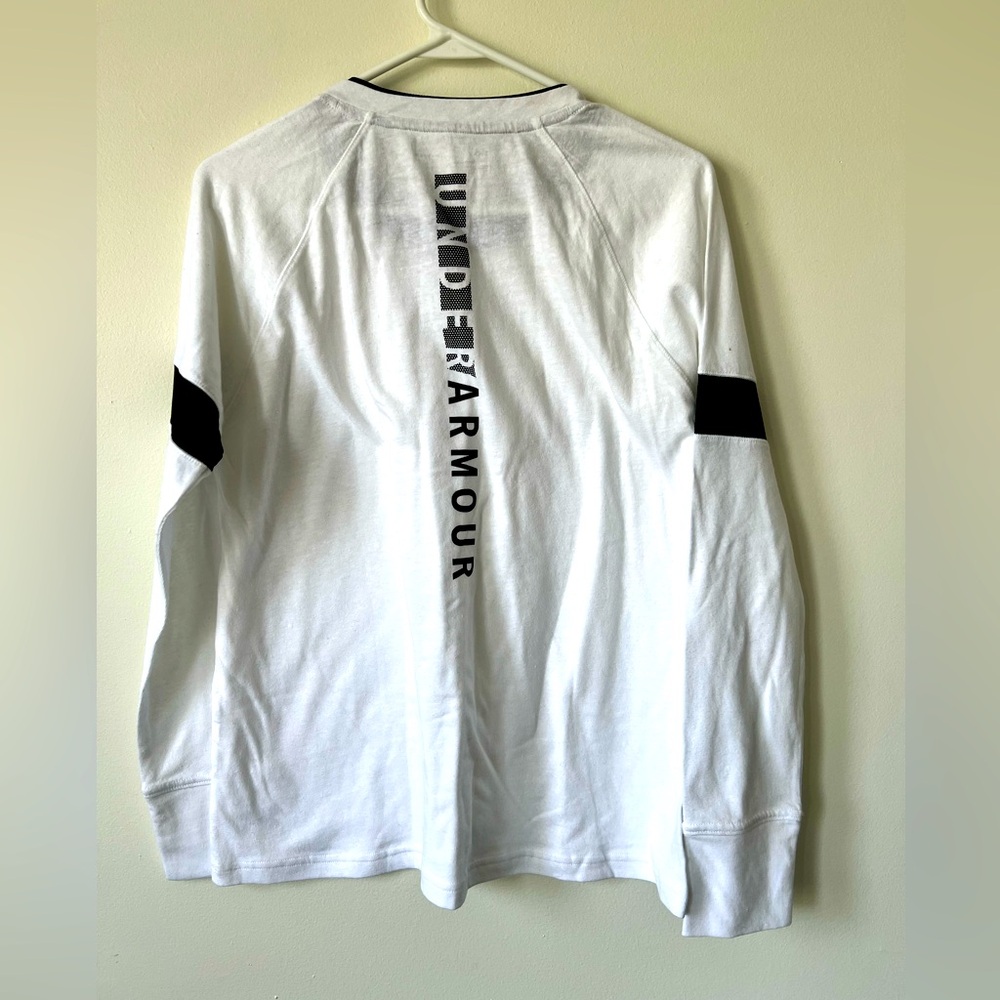 Under Armour White Long Sleeve Shirt
